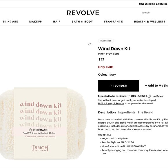 Revolve Wind Down kit NWT - Picture 1 of 2